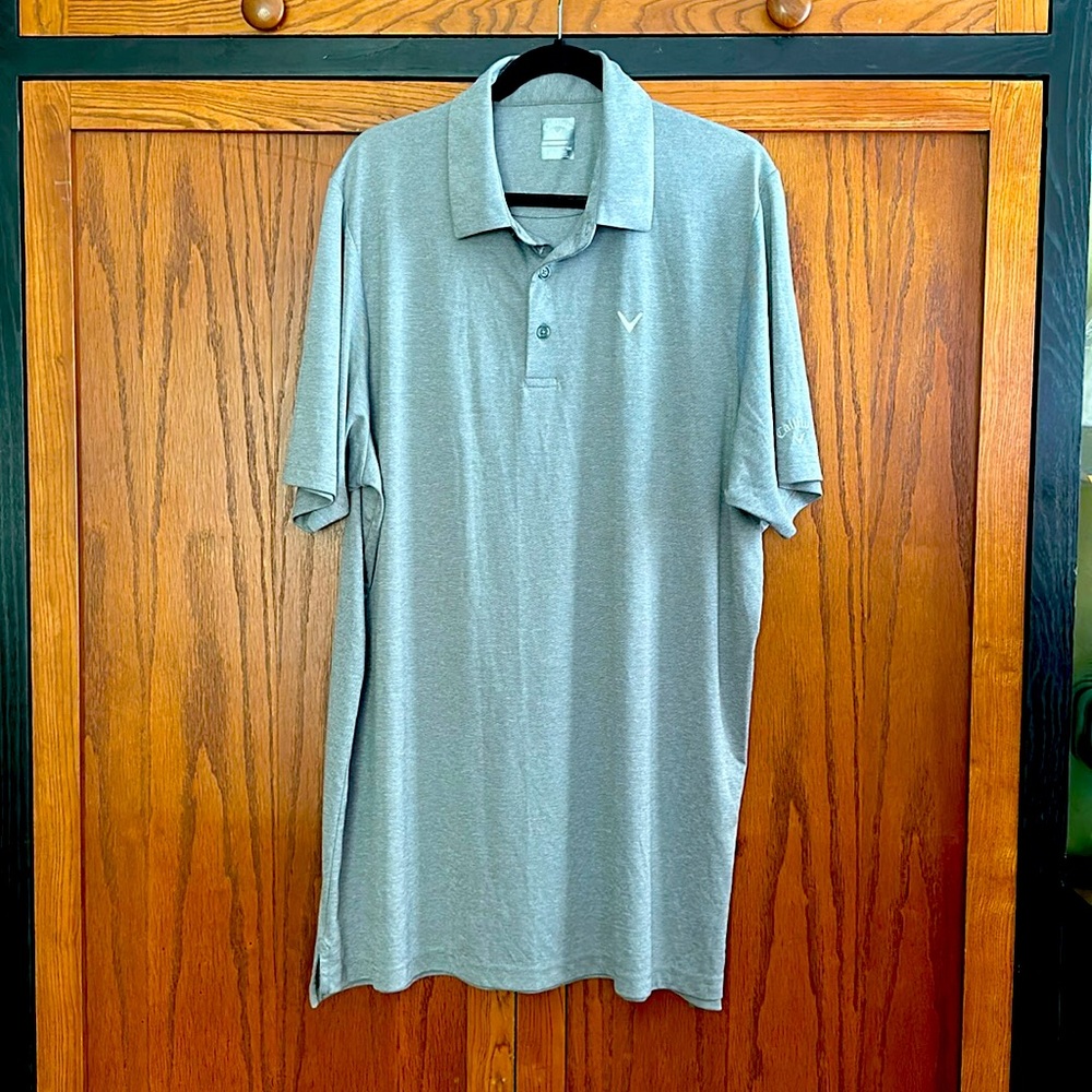 Callaway Mens Opti Dri XL Tall  Golf Polo